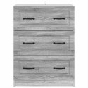 VidaXL Szafka z Szufladami Szary Sonoma 66 x 34,5 x 87 cm