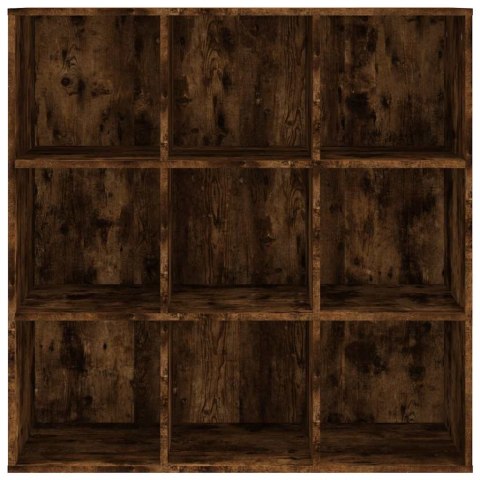VidaXL Regał na książki, przydymiony dąb, 98x29x97,5 cm