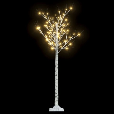 VidaXL Wierzba z oświetleniem, 156 ciepłych białych LED, 1,5 m