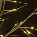 VidaXL Wierzba z oświetleniem, 200 ciepłych białych LED, 1,8 m
