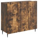 VidaXL Bufet Dąb wędzony 89 x 34,5 x 82 cm Drewno inżynieryjne