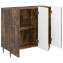 VidaXL Bufet Dąb wędzony 89 x 34,5 x 82 cm Drewno inżynieryjne