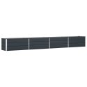 VidaXL Donica Antracyt 385 x 50 x 45 cm Stal Galwanizowana