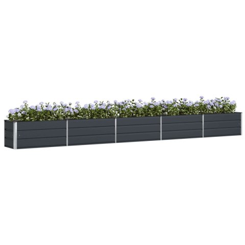 VidaXL Donica Antracyt 480 x 50 x 45 cm Stal Galwanizowana