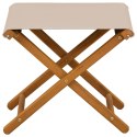 VidaXL Fotel ogrodowy 2 pcs Lite Drewno Eukaliptusowe Beżowy