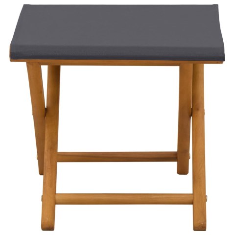 VidaXL Fotel ogrodowy 2 pcs Lite Drewno Eukaliptusowe Szary