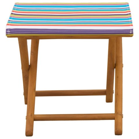 VidaXL Fotel ogrodowy 2 pcs Lite Drewno Eukaliptusowe Wielokolorowe