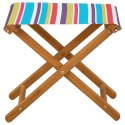 VidaXL Fotel ogrodowy 2 pcs Lite Drewno Eukaliptusowe Wielokolorowe