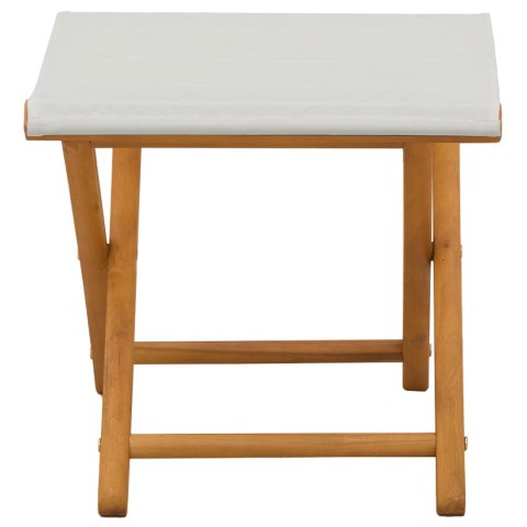VidaXL Fotel ogrodowy 2 pcs Lite Drewno Eukaliptusowe kremowy