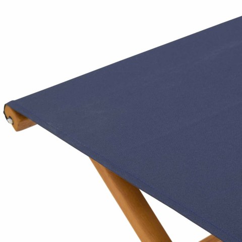 VidaXL Fotel ogrodowy 2 pcs Lite Drewno Eukaliptusowe niebieski