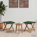 VidaXL Fotel ogrodowy 2 pcs Lite Drewno Eukaliptusowe zielony
