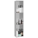 VidaXL Nisza prysznicowa srebrny 90 x 20 x 9,5 cm Stal nierdzewna