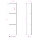 VidaXL Nisza prysznicowa srebrny 90 x 20 x 9,5 cm Stal nierdzewna