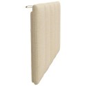 VidaXL Poduszka na wezgłowie, Hanko, kremowa, 90 cm, tkanina