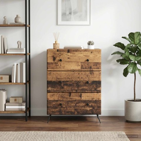 VidaXL Szafka z Szufladami 66 x 34,5 x 90 cm Drewno inżynieryjne