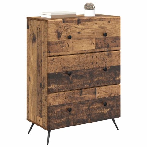 VidaXL Szafka z Szufladami 66 x 34,5 x 90 cm Drewno inżynieryjne