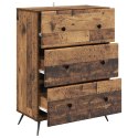 VidaXL Szafka z Szufladami 66 x 34,5 x 90 cm Drewno inżynieryjne
