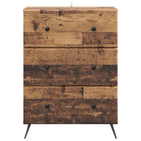 VidaXL Szafka z Szufladami 66 x 34,5 x 90 cm Drewno inżynieryjne