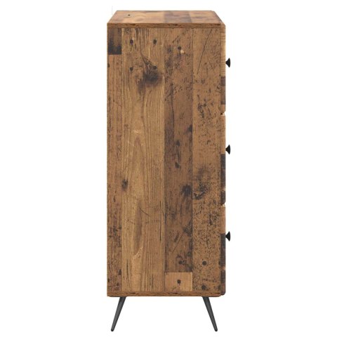 VidaXL Szafka z Szufladami 66 x 34,5 x 90 cm Drewno inżynieryjne