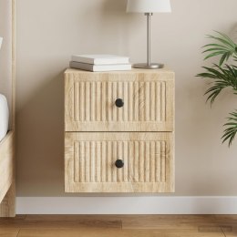 VidaXL Wisząca Szafka Nocna dąb Sonoma 33 x 34,5 x 40 cm