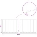 KRAWĘŻNIK DO TRAWNIKA 5 M X 25 CM STAL OCYNKOWANA SREBRNY