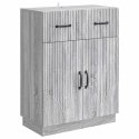 VidaXL Bufet Szary Sonoma 66 x 34,5 x 87 cm Drewno inżynieryjne