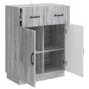 VidaXL Bufet Szary Sonoma 66 x 34,5 x 87 cm Drewno inżynieryjne