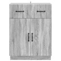 VidaXL Bufet Szary Sonoma 66 x 34,5 x 87 cm Drewno inżynieryjne