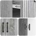 VidaXL Bufet Szary Sonoma 66 x 34,5 x 87 cm Drewno inżynieryjne