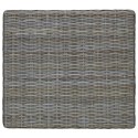 VidaXL Stolik kawowy GENDT Naturalny rattan Kubu Szary 67 x 60 x 30 cm