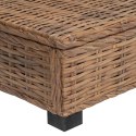 VidaXL Stolik kawowy GENDT Naturalny rattan naturalny 67 x 60 x 30 cm