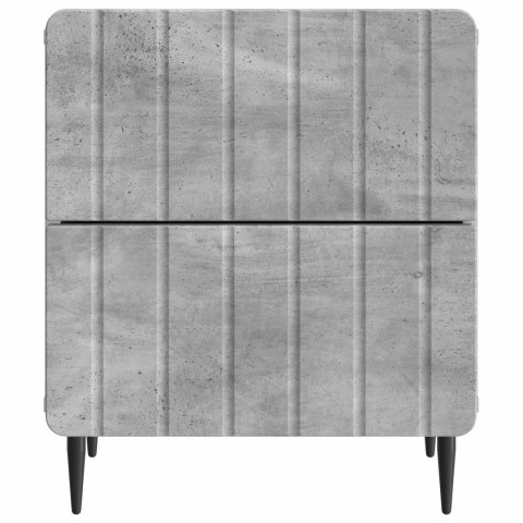 VidaXL Szafka Nocna Betonowy szary 43 x 34,5 x 49,5 cm
