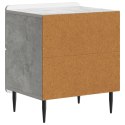 VidaXL Szafka Nocna Betonowy szary 43 x 34,5 x 49,5 cm