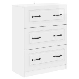 VidaXL Szafka z Szufladami 66 x 34,5 x 87 cm Drewno inżynieryjne