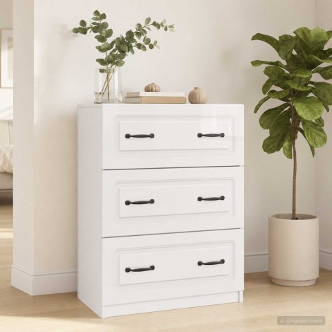 VidaXL Szafka z Szufladami 66 x 34,5 x 87 cm Drewno inżynieryjne