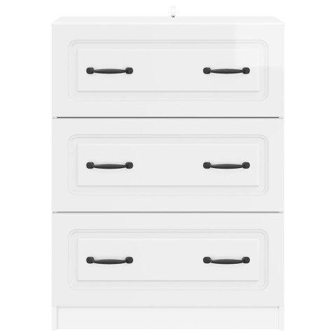 VidaXL Szafka z Szufladami 66 x 34,5 x 87 cm Drewno inżynieryjne
