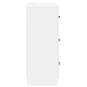 VidaXL Szafka z Szufladami 66 x 34,5 x 87 cm Drewno inżynieryjne