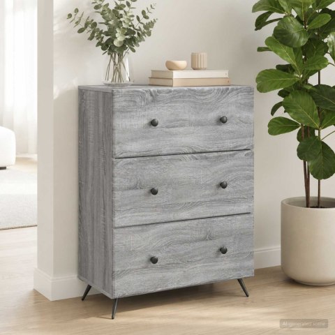 VidaXL Szafka z Szufladami 66 x 34,5 x 90 cm Drewno inżynieryjne
