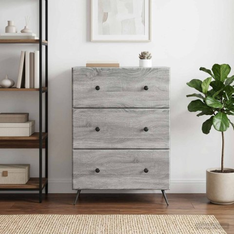 VidaXL Szafka z Szufladami 66 x 34,5 x 90 cm Drewno inżynieryjne
