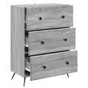 VidaXL Szafka z Szufladami 66 x 34,5 x 90 cm Drewno inżynieryjne