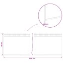 KRAWĘŻNIK DO TRAWNIKA 10 M X 20 CM STAL OCYNKOWANA SREBRNY