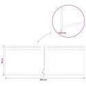 KRAWĘŻNIK DO TRAWNIKA 5 M X 15 CM STAL OCYNKOWANA SREBRNY