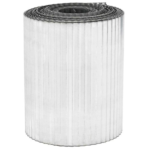 KRAWĘŻNIK DO TRAWNIKA 5 M X 20 CM STAL OCYNKOWANA SREBRNY