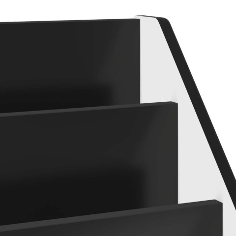 VidaXL Biblioteczka dla dzieci z szufladą Czarny 60 x 29,5 x 69 cm