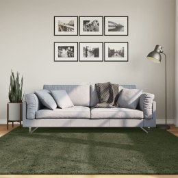 VidaXL Dywan HUARTE z krótkim włosiem, zielony, 200x200 cm