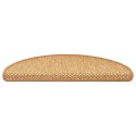 VidaXL Maty na schody samoprzylepne Sisal-Look 30 szt. 65x21x4cm Sisal