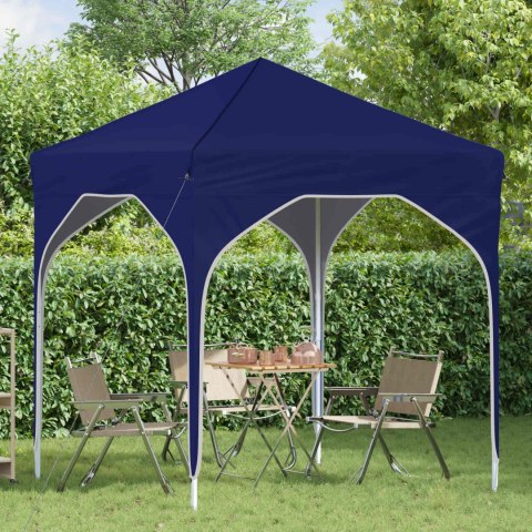 VidaXL Namiot imprezowy rozkładany 194 x 194 x 245 cm niebieski