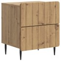 VidaXL Szafka Nocna Dąb artisan 43 x 34,5 x 49,5 cm