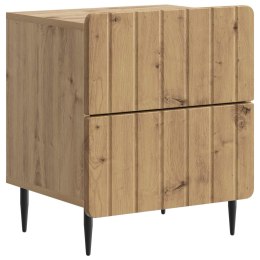 VidaXL Szafka Nocna Dąb artisan 43 x 34,5 x 49,5 cm