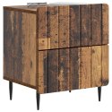 VidaXL Szafka Nocna Stare drewno 43 x 34,5 x 49,5 cm